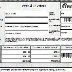 2-VERGİ LEVHASI